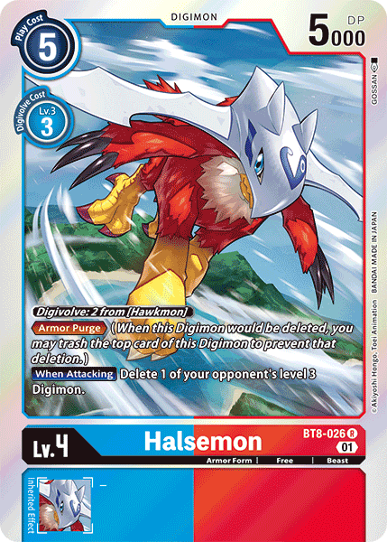 Halsemon [BT8-026] [New Awakening]