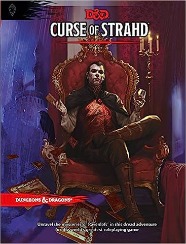 Curse of Strahd - (Dungeons & Dragons) by Dungeons & Dragons (Hardcover)