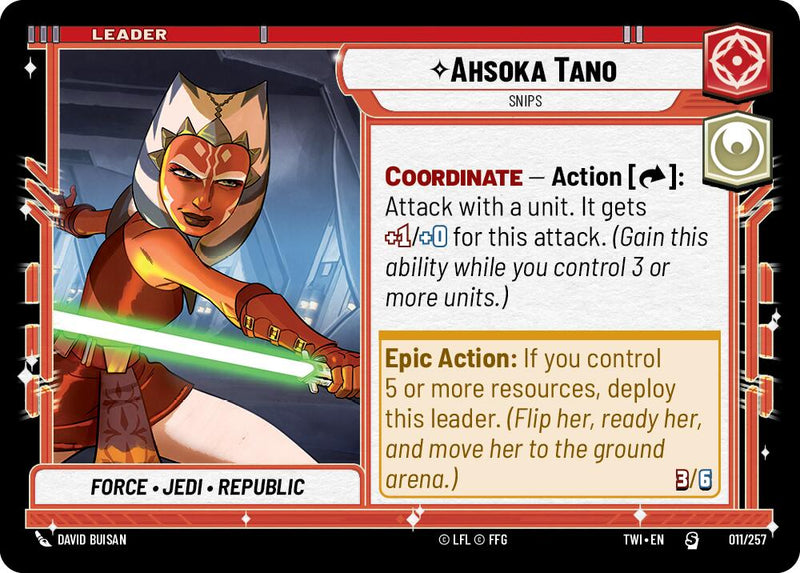 Ashoka Tano - Snips (011/257) (011/257) [Twilight of the Republic]