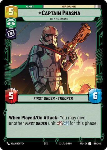 Captain Phasma - On My Command (088/262) (088/257) [Jump to Lightspeed]