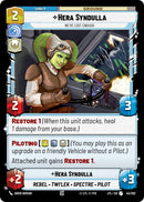 Hera Syndulla - We've Lost Enough (045/262) (045/257) [Jump to Lightspeed]