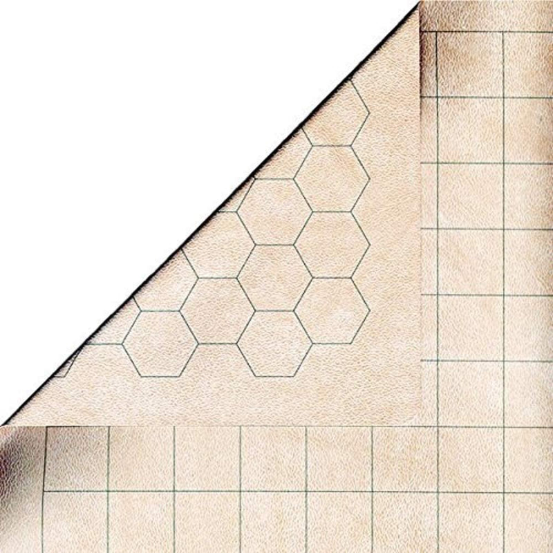 Megamat - Reversible: 1" Squares & Hexes, 34 1/2" x 48"