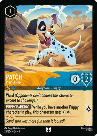 Patch - Playful Pup (25/204) [Reign of Jafar]