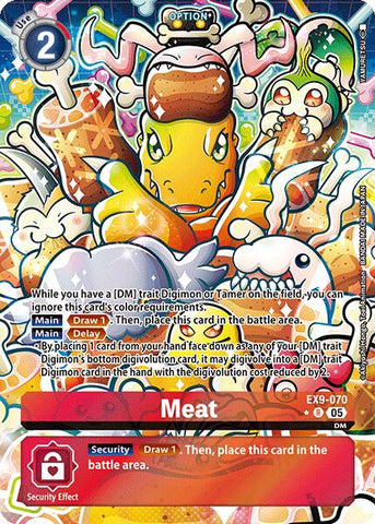 Meat [EX9-070] (Alternate Art) [Versus Monsters]
