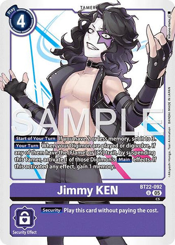 Jimmy KEN [BT22-092] [Cyber Eden]