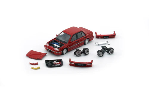 BM Creations 1:64 Honda Civic (EF2) RHD Edition in Red