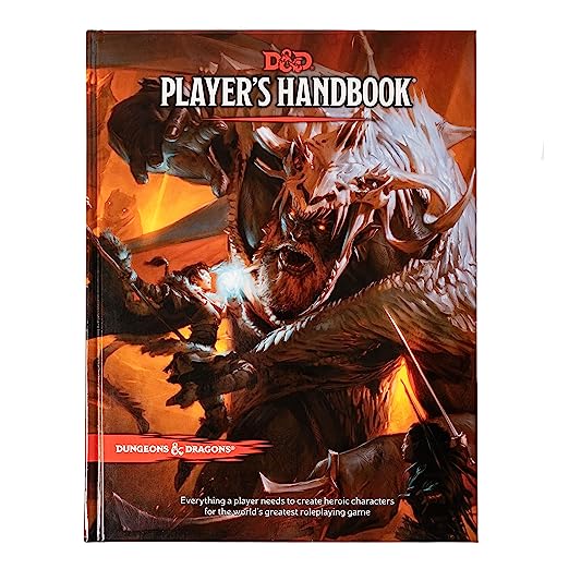 Dungeons & Dungeons RPG: Players Handbook Hard Cover