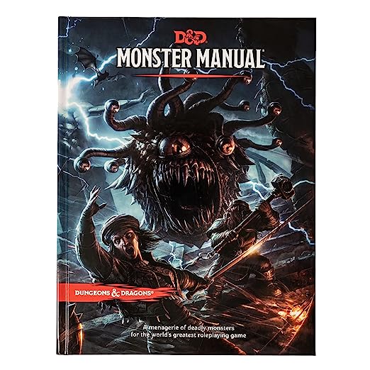 Dungeons & Dragons Monster Manual (Core Rulebook, D&d Roleplaying Game) - 5 Edition (Hardcover)