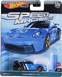Hot Wheels Porsche 911 GT3, Speed Machines 1/5 Car Culture