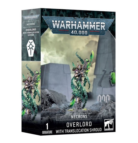 Necron: Overlord with Translocation Shroud