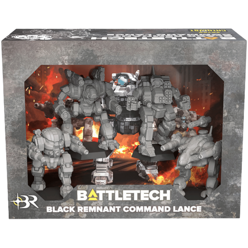 BattleTech: Black Remnant Command Lance - Miniature ForcePack
