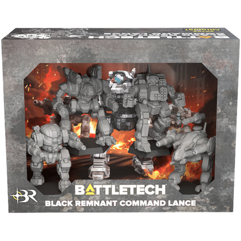 BattleTech: Black Remnant Command Lance - Miniature ForcePack