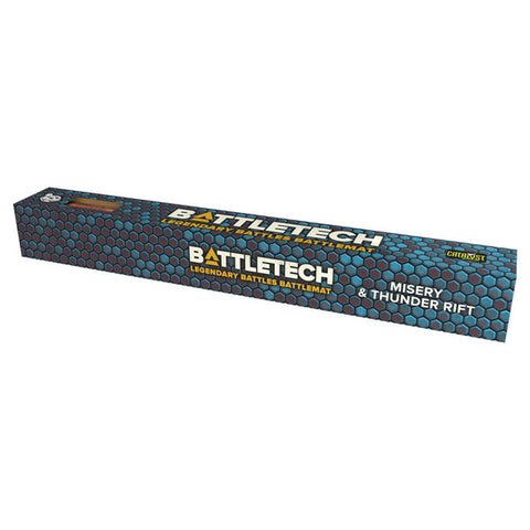 BattleTech: BattleMat: Legendary Battles Thunder Rift/Misery