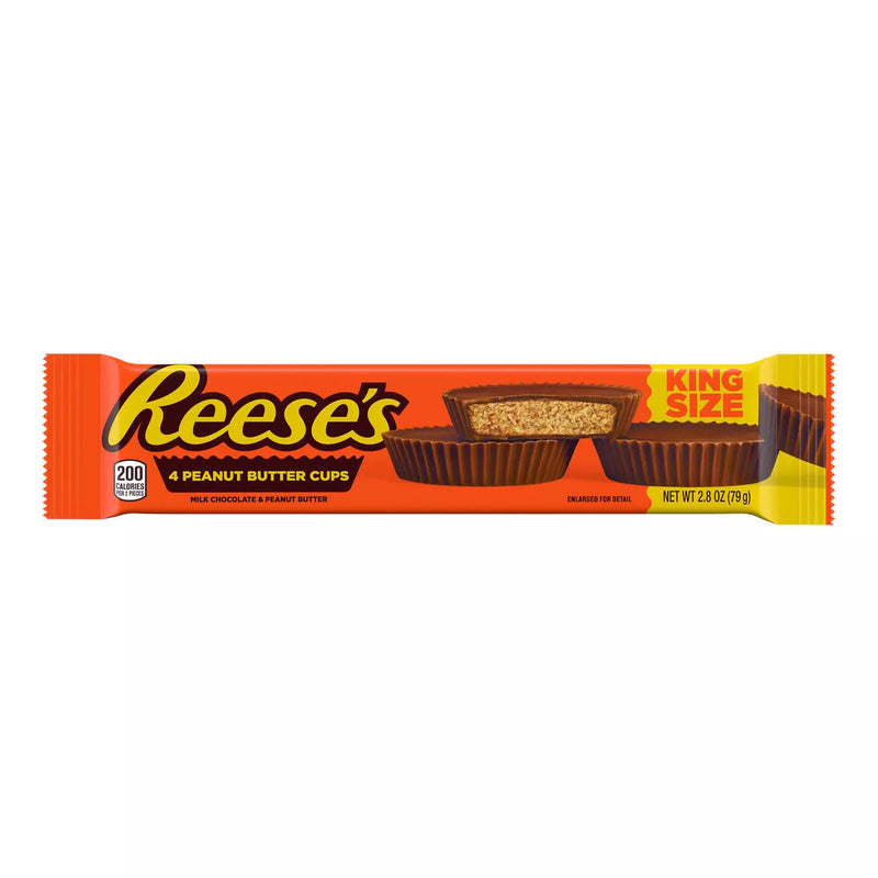 2.8oz Reese's Peanut Butter Cup King Size Candy