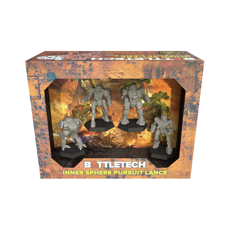 BattleTech: Inner Sphere Pursuit Lance - Miniatures Pack