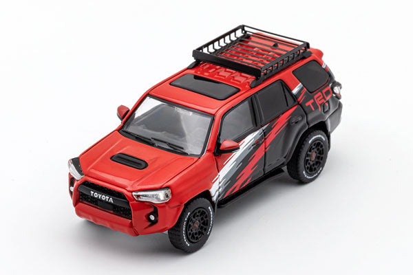 1/64 Toyota 4 Runner TRD Pro 2022 (LHD) TRD Red/Black