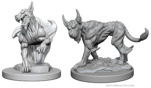 Blink Dogs D&D Nolzur's Miniatures