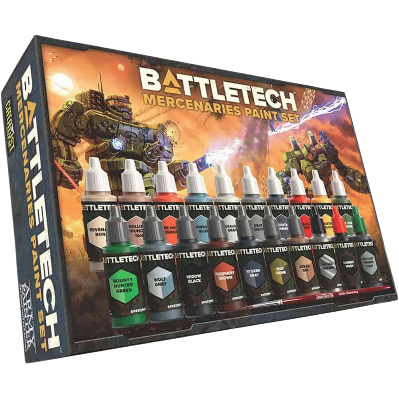 BattleTech: Mercenaries Paint Set