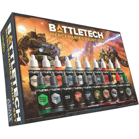 BattleTech: Mercenaries Paint Set