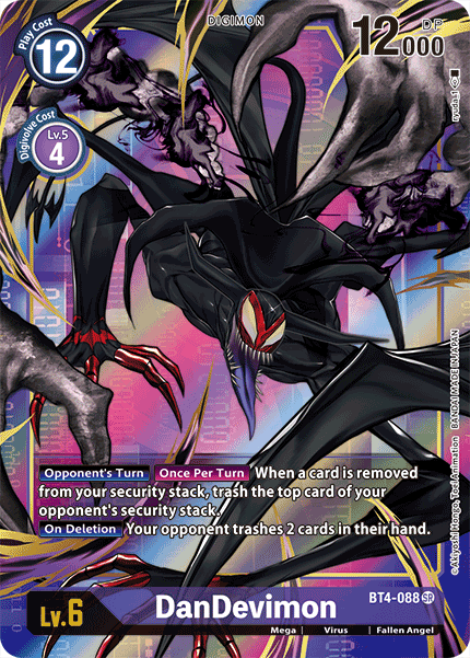 DanDevimon [BT4-088] (Alternate Art) [Great Legend]