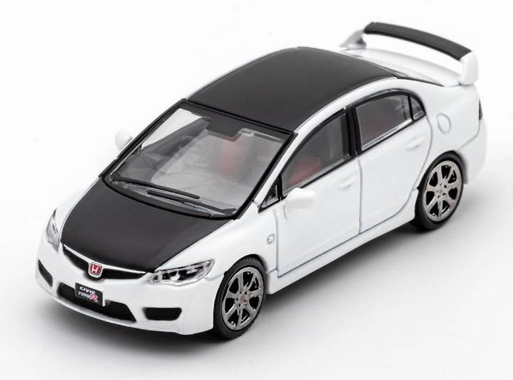 1/64 Honda Civic Type-R FD2 White / Black Bonnet & Roof