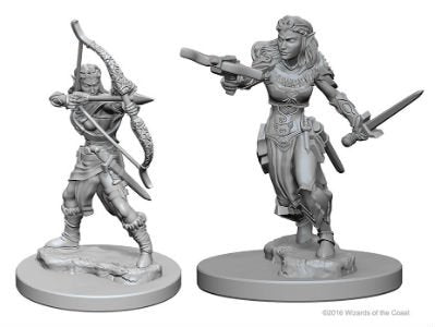 Elf Ranger Female D&D Nolzur's Miniatures