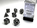 CHX 23078 Translucent Poly Smoke/White 7-Die Set