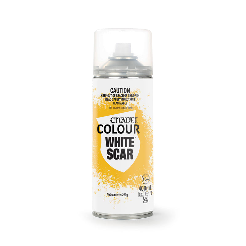 CITADEL COLOUR: WHITE SCAR (SPRAY CAN)