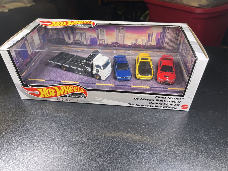 Hot Wheels Premium Collector Set GMH39 Tuner JDM Fleet Street