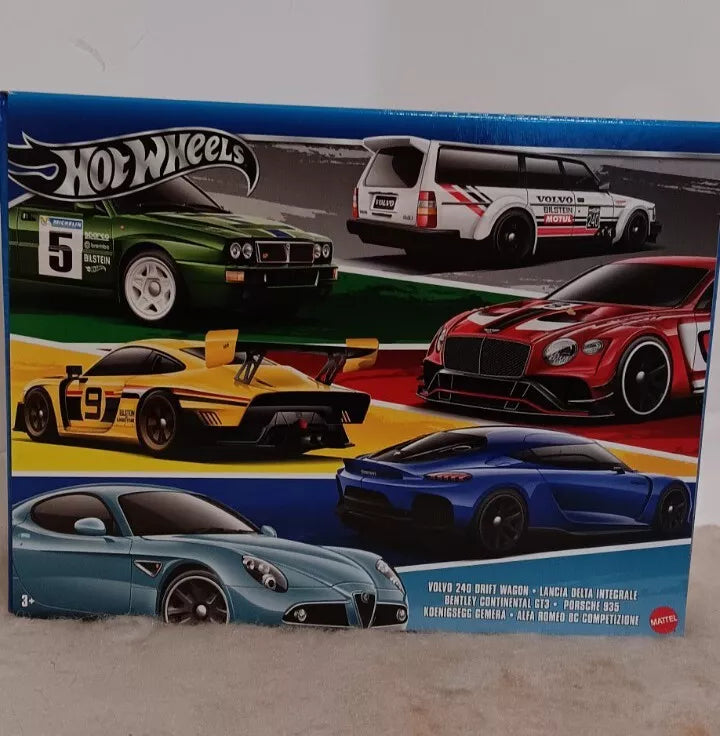 Mattel Hotwheels Garage Set of 6 Cars Multi-Pack Box Set