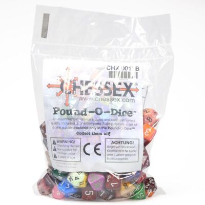 Chessex Dice: Pound of Dice (Assorted)