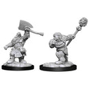MTG Miniatures: DWARF FIGHTER/ CLERIC