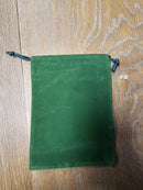 Asorted Velour Dice Pouch