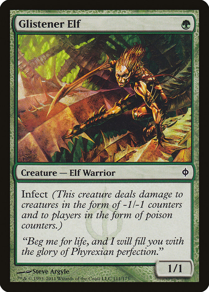 Glistener Elf [New Phyrexia]