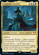 Inquisitor Greyfax (Display Commander) (Etched Foil) [Warhammer 40,000]