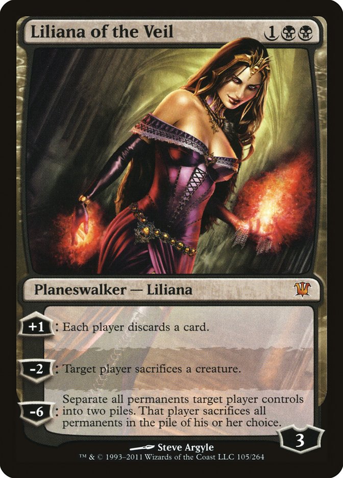 Liliana of the Veil [Innistrad][Signed by Author]