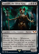 Szarekh, the Silent King (Display Commander) (Etched Foil) [Warhammer 40,000]